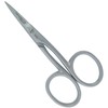 Stainless Steel Curved Scissors for Nail, Cuticle and Embroidery -