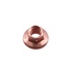 Connect 30742 Copper Flashed Nut Flanged & Self Locking M8