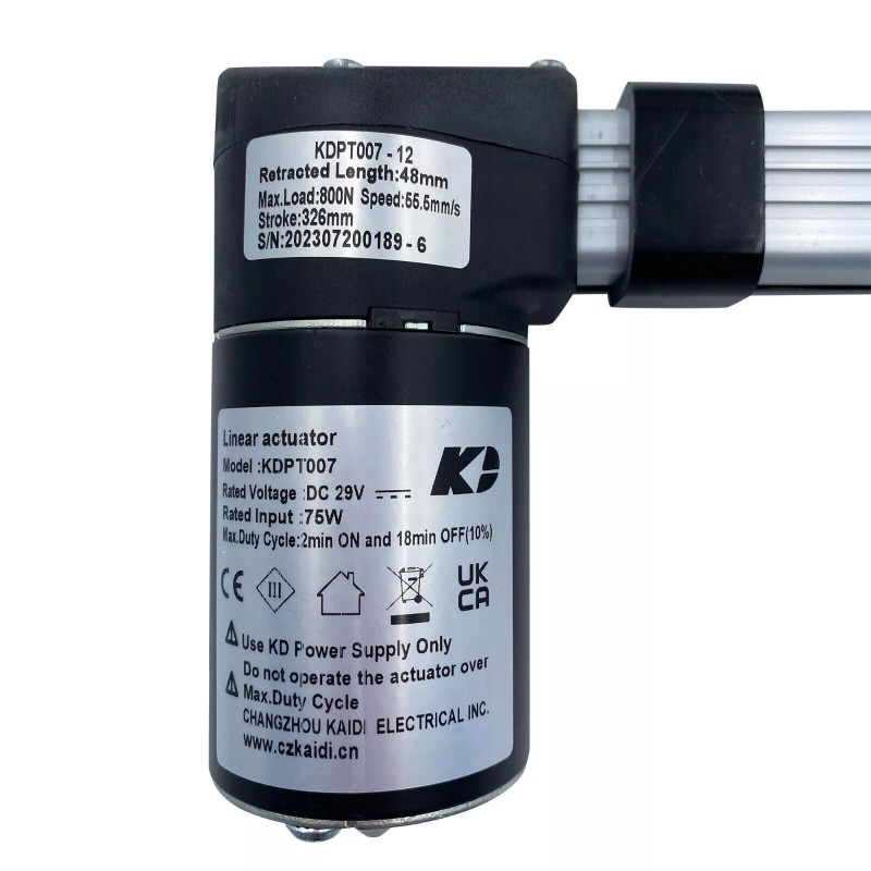 Kaidi Model KDPT007-12 Linear Actuator Motor for Power Recliner Sofa