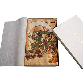 Kimono Table Runner 120x35cm　 (Pattern Name:風神雷神 )