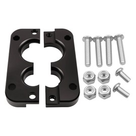 01232023 Firewall Pass Through for Holley Terminator X Max Eliminates Gromet in fire Wall- Bulkhead Wiring Harness (Black) (Black)