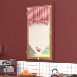 Soleil d'ocre, Tendine a vetro Cotone 45x90 cm PAULETTE
