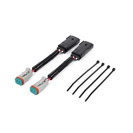 Starkey Fog Light Wiring Adapters LED to Deutsch - Set - Fits 2021+ Ford F150