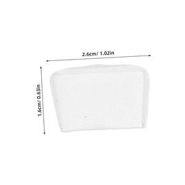 Ipetboom 12pcs PVC Tips for Glass Breaking Pliers Easy to Install Replacement Covers for Stained Glass Crafting and Safe Use Home Commercial Settings