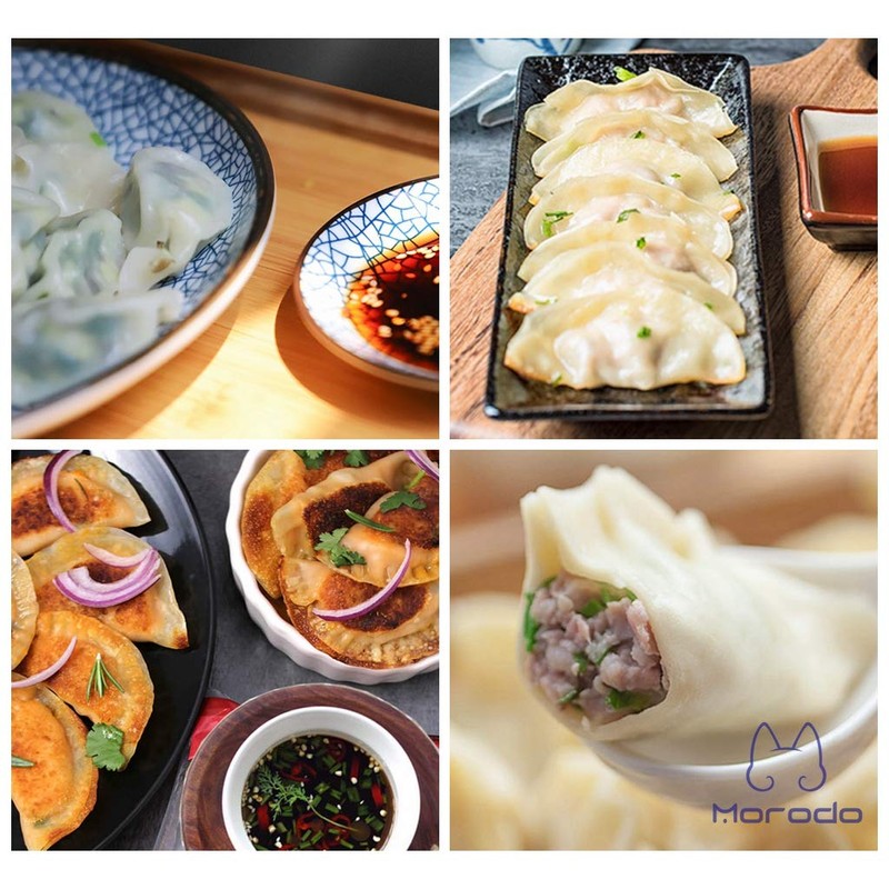 Morodo 7.8cm Dumplings Pierogies Potstickers Rapid Making Tool Set (1×Dumpling
