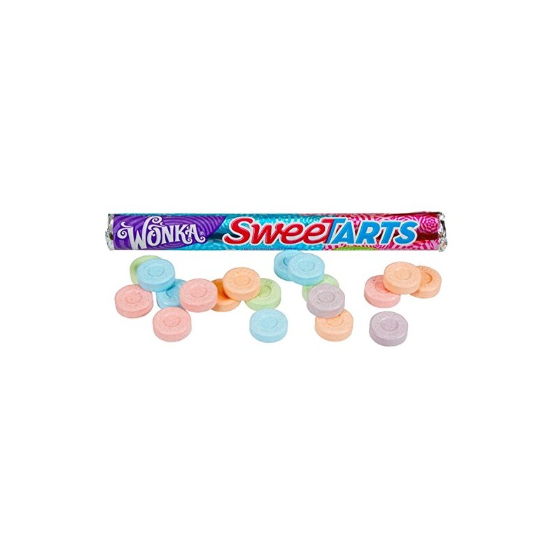 SweeTARTS Original Candy, 1.8 Ounce Roll (Pack of 36)