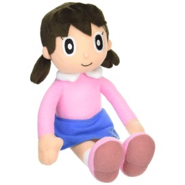 Doraemon Shizuka-chan Plush Toy, Height Approx. 8.7 inches (22 cm)