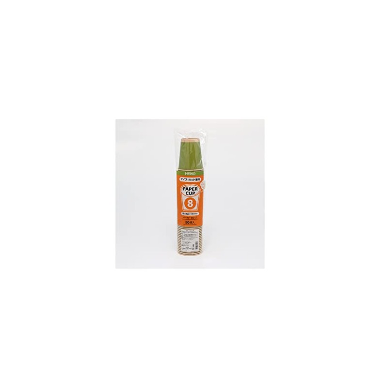 SHIMOJIMA Heiko H Paper C8 Unbleached Matcha Ice Hot Use