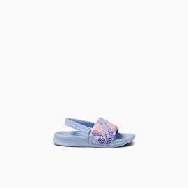REEF Little One Slide Girls Sandal Lavender Lei 3 C