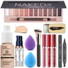 All in One Makeup Kit For Girls 12 Colors Naked