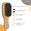 Kobe Professional Men's Dark Wood Club Brush - Men’s Boar