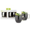 True 7385 Moscú Mule taza con mango dorado, 2 unidades,