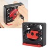 AUNMAS Wood Plug Cutter 8 Holes Adjustable Aluminum Alloy Dowel