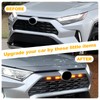 LED Grille Lights for 2019-2024 Toyota RAV4 Grille Lights Front