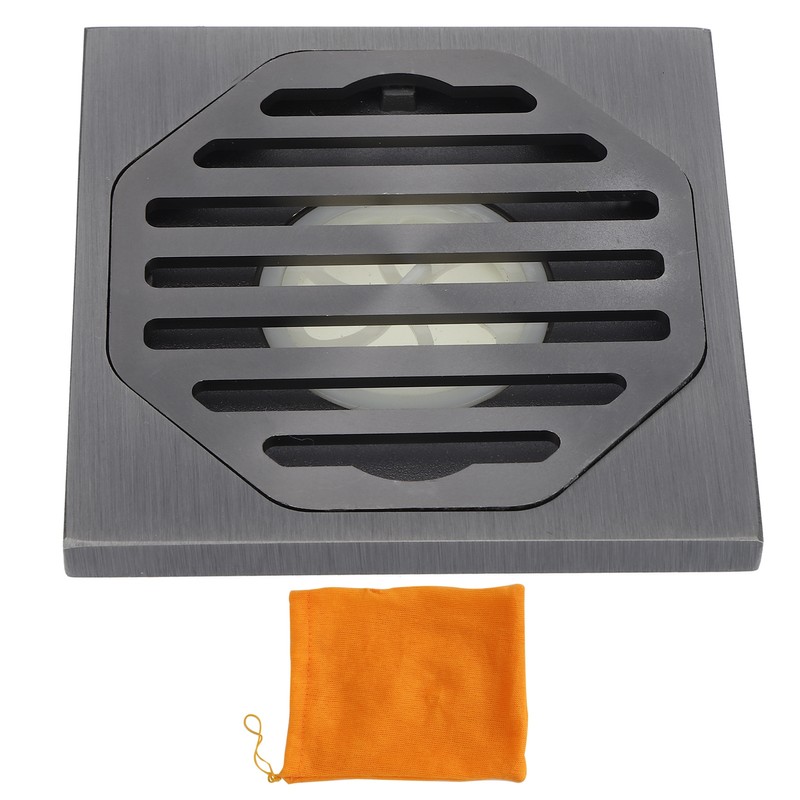 Copper Floor Drain Deodorant Waterproof Bathroom Kitchen Floor Strainer Hardware