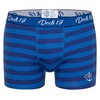 Dock13 Men's Boxer Shorts Maritime (Pack of 3), darkblue