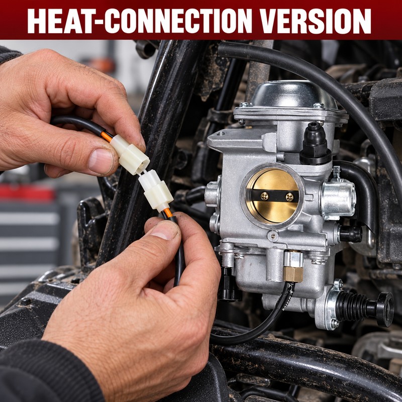 Carburetor with Heater for Honda FourTrax 300, Rancher 350 and