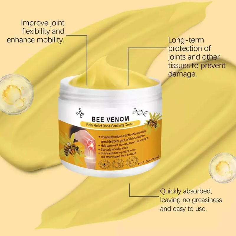 Crema Corporal Para Aliviar El Dolor Articular, 5 Unidades
