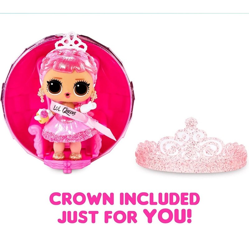 L.O.L. Surprise! Queens Dolls With 9 Surprise Including Doll, For