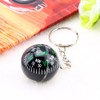 Caiqinlen Ball Keychain Compass, Liquid Filled, 28mm, for Hiking, Travel,