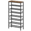 YATINEY 8 Tier Shoe Rack, Shoe Storage Organizer, Large Capacity