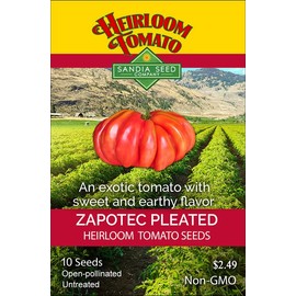 Zapotec Pleated Heirloom Tomato 10 Seeds