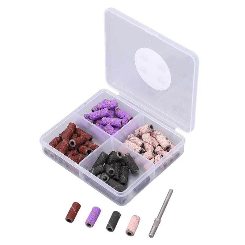 60PCS Drill Sanding Band Effective Dead Skin and Calluses Removal