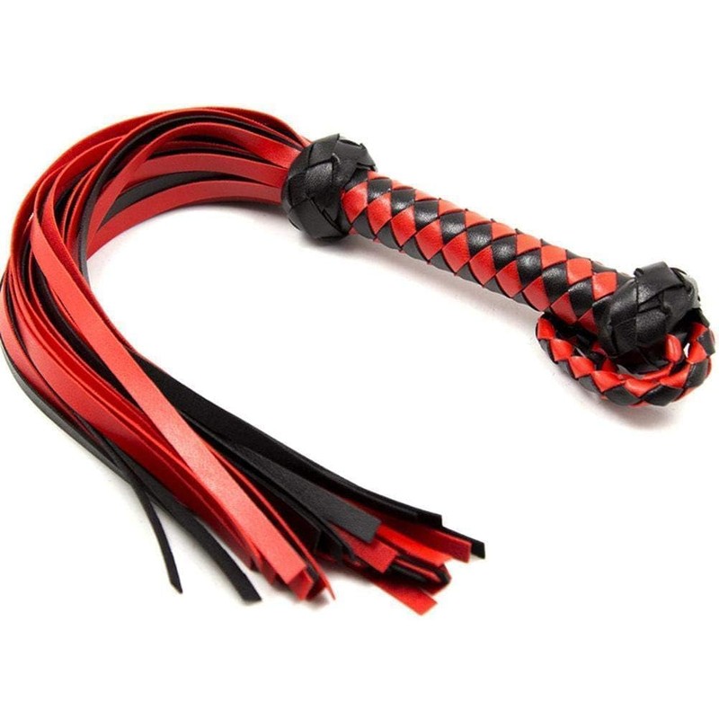 SUNGOOYUE Artificial Leather Horse Riding Whip for Horse Training Crop