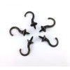 yueton 20pcs Vintage Carving Screw-in Wall Ceiling Hooks Cup Hooks