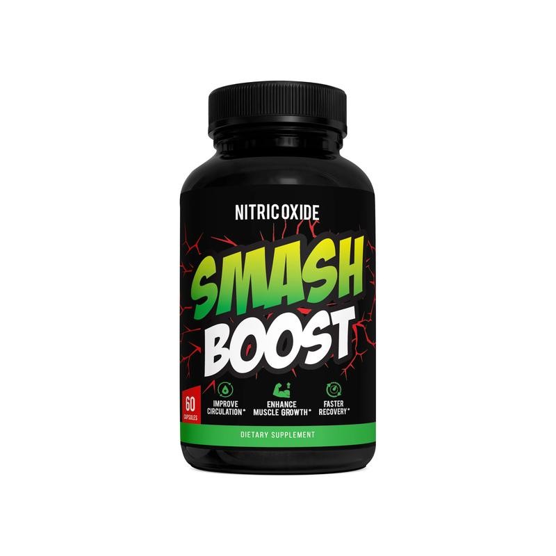 Smash Boost Nitric Oxide Capsules - Supports Respiratory Function &
