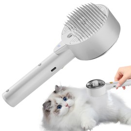 Cat Steam Brush, 4 In 1 Steam Brush for Cats for Shedding, Cat Brushes for Indoor Cats Dog Pet Steam Brush Cat Stuff for Cats Massage Grooming