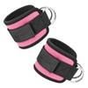 Adjustable Ankle Straps for Cable Machine Workouts – Padded Dual