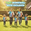 Toddler Bean Bag Toss Game for Kids 3-8, 7-in-1 Outdoor
