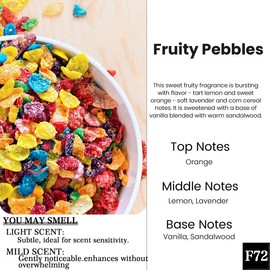 2 Pack Pick 80+Scents Car Air Freshener Hanging Car Diffuser Made in USA Last for 120 Days:_F72-Fruity Pebbles