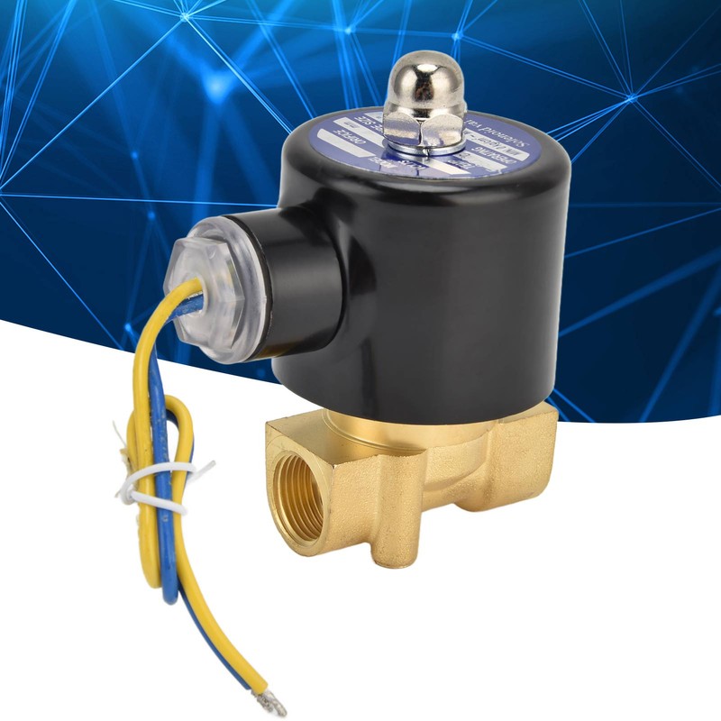 2W‑040‑10 G3/8 in Solenoid Valve Brass Diaphragm Normally Closed Electric