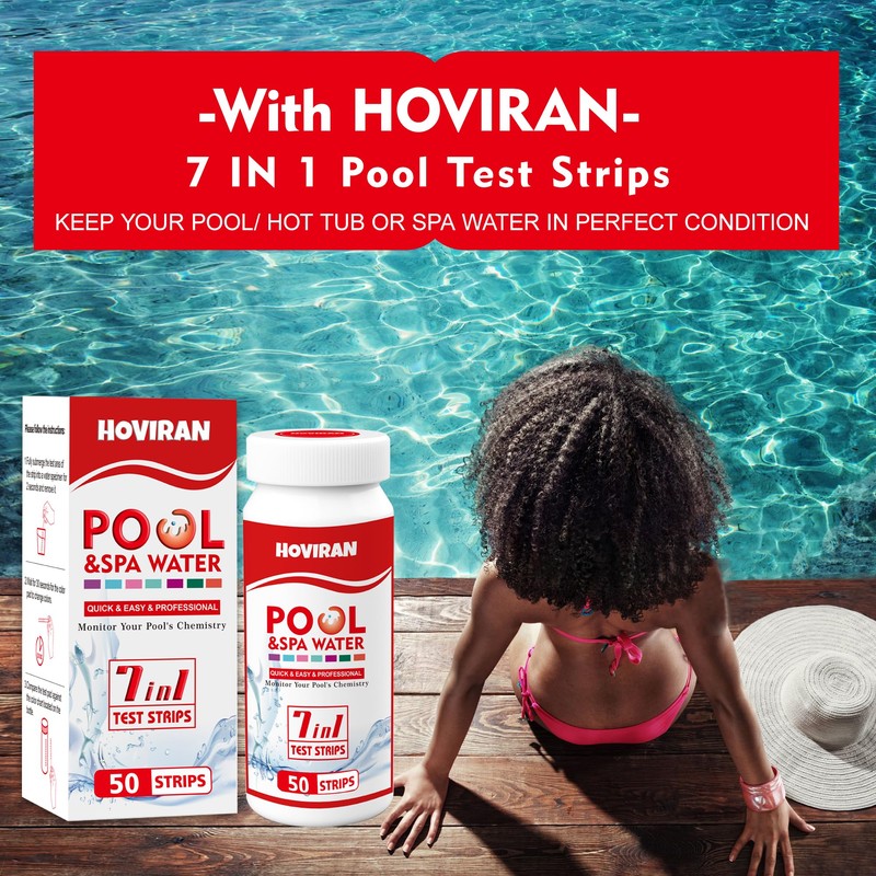 Hot Tub Test Strips, Spa Test Strips for Hot Tub-Accurate