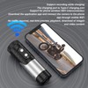 HD 1080P Bike Motorcycle Helmet Camera WiFi Flashlight Camera Anti