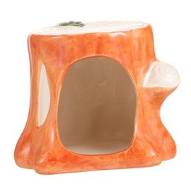 Kisangel Hamster Ceramic Nest Cooling House Hideout for Pets and Safe Design for Sleeping and Playing for Hamsters and