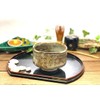 Kutani [Matcha Bowl] Weeping Cherry Blossom Medium Painting