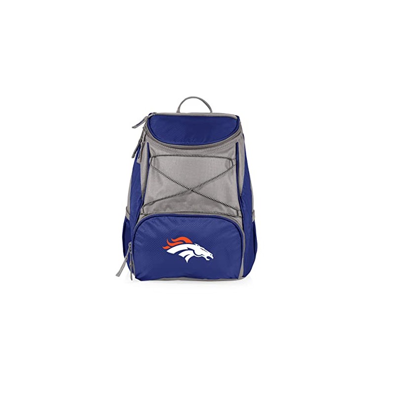 Picnic Time Navy Denver Broncos PTX Backpack Cooler