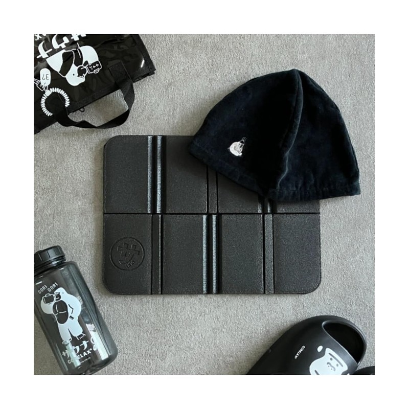 Pine Create Your Relaxing Pad Mat Black Size: Approx. W15.0