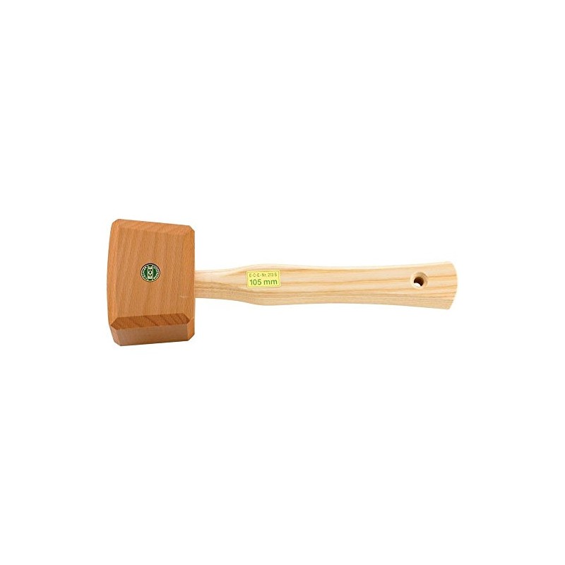 ECE 213S-105 Carpenters Mallet, 0 V, Silver, 105 mm