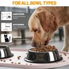 Hubulk 100% Waterproof Silicone Pet Feeding Mat with Raised Edge