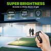 MAGAGUVU 100W Flood Lights Outdoor, 9000LM LED Security Light Motion