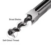 uxcell Square Hole Drill Bit, 7/8" High-Carbon Steel Hollow Chisel