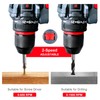 20V Cordless Brushless Power Drill Set, 443 in-lbs, 3/8-Inch Chuck