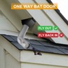 Briidea Bat Exclusion Device, Reusable One Way Bat Door Get
