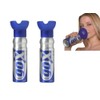 GOX Set of 2 Pure Oxygen 6 Litre Bottles for