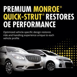 Monroe Quick-Strut 172439 Suspension Strut and Coil Spring Assembly for Subaru Impreza