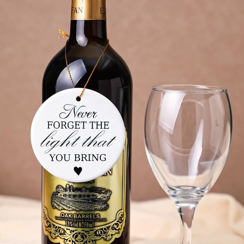 Thank You Ceramic Ornament – Appreciation Gifts for Women, Men,